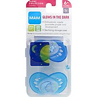 MAM Pacifier Night 6 Months Plus - 2 Count - Image 2
