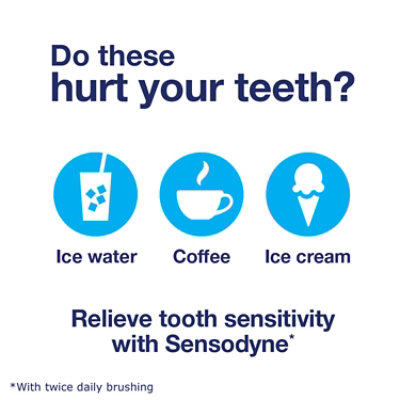 Sensodyne Toothpaste For Sensitive Teeth & Cavity Prevention With Fluoride Full Protection - 4 Oz - Image 2