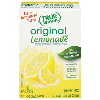 True Lemon Drink Mix Original Lemonade 10 Count - 1.06 Oz - Image 3