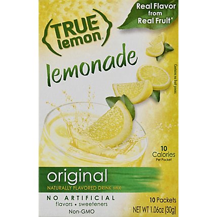 True Lemon Drink Mix Original Lemonade 10 Count - 1.06 Oz - Image 2