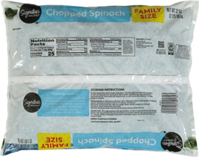 Signature SELECT Chopped Spinach - 32 Oz - Image 7