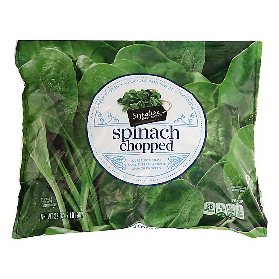 Signature SELECT Chopped Spinach - 32 Oz