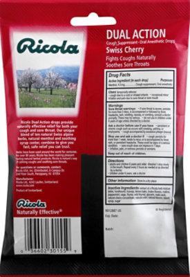 Ricola Dual Action Cherry Throat Drops - 19 Count - Image 5
