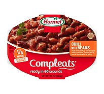Hormel Compleats Microwave Meals Homestyle Chili with Beans - 10 Oz