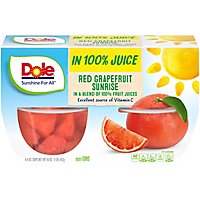 Dole Red Grapefruit Sunrise Cups - 4-4 Oz - Image 3