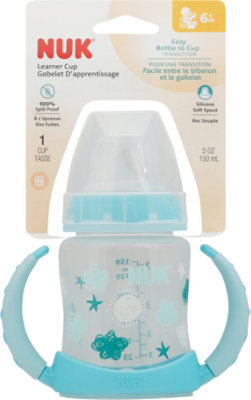 Nuk Learner Cup Removable Handles 6 Months+ 5 Oz - Each (Colors May Vary) - Image 2