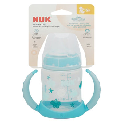 Nuk Learner Cup Removable Handles 6 Months+ 5 Oz - Each (Colors May Vary)