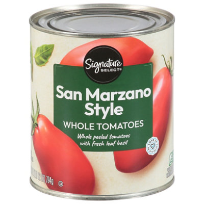 Signature SELECT Whole San Marzano Style Tomatoes - 28 Oz - Image 3