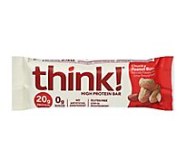 thinkThin High Protein Bar Chunky Peanut Butter Chocolate Dipped - 2.1 Oz