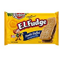 Keebler E.L. Fudge Cookies Elfwich Double Stuffed - 13.6 Oz