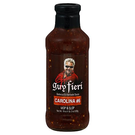 Guy Fieri Sauce Barbecue & Marinade Carolina #6 - 19 Oz