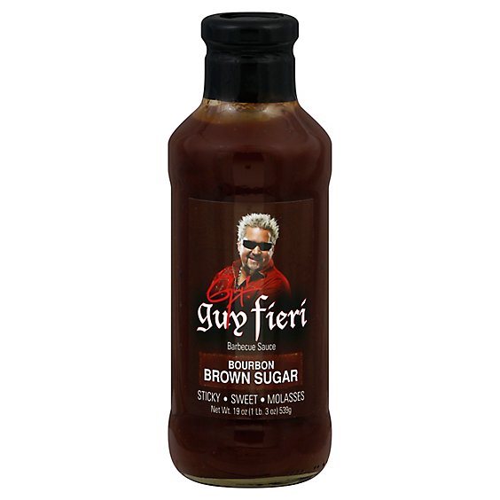 Guy Fieri Sauce Barbecue Bourbon Brown Sugar - 19 Oz