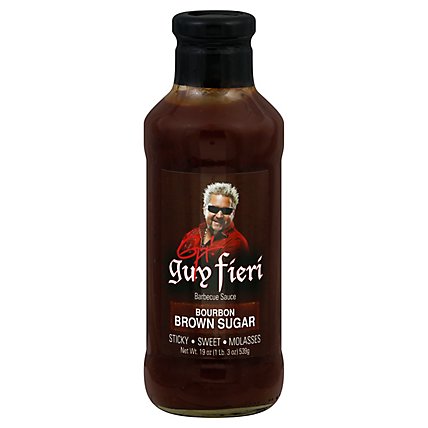 Guy Fieri Sauce Barbecue Bourbon Brown Sugar - 19 Oz - Image 1