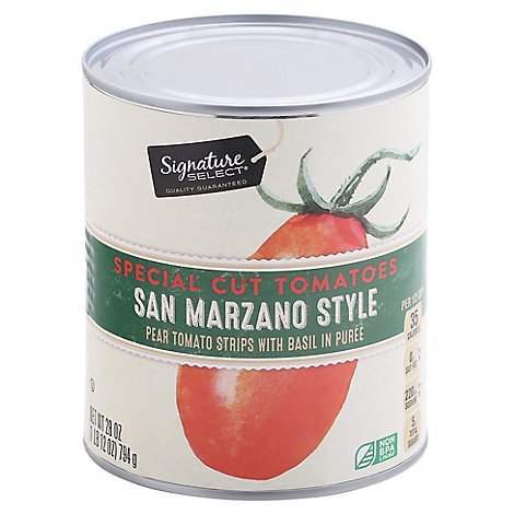 Signature SELECT Tomatoes Special Cut San Marzano Style - 28 Oz