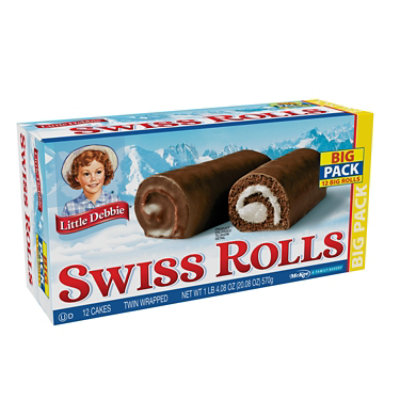 Little Debbie Swiss Rolls Big Pack - 20.08 Oz - Image 1