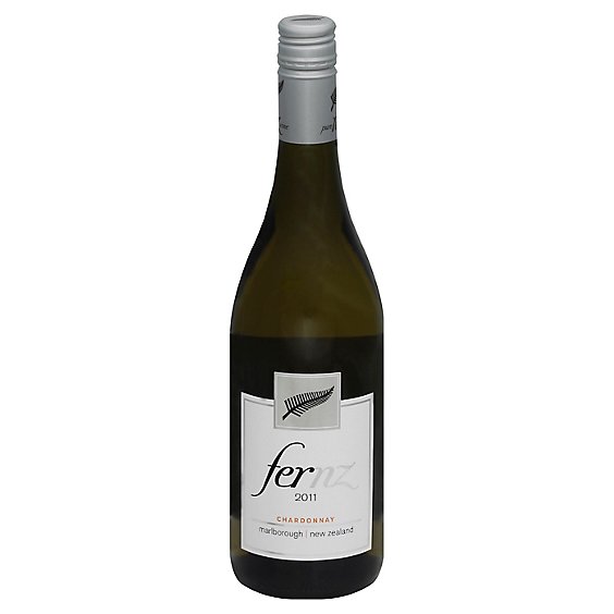 Fernz Chardonnay Marlborough Wine - 750 Ml