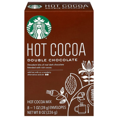 Starbucks Cocoa Mix Hot Double Chocolate - 8-1 Oz - Image 3