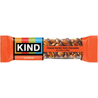 KIND Peanut Butter Dark Chocolate Gluten Free Snack Bar - 1.4 Oz