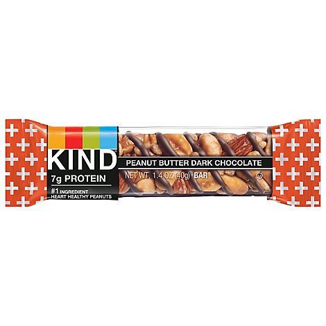 KIND Bar Plus Protein + Peanut Butter Dark Chocolate - 1.4 Oz