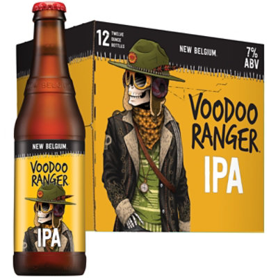 New Belgium Brewing Voodoo Ranger IPA Beer 7% ABV Bottles - 12-12 Fl. Oz. - Image 2