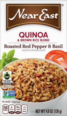 Near East Quinoa Blend Roasted Red Pepper & Basil Box - 4.9 Oz - Image 2