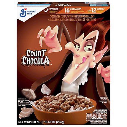 General Mills Monster Cereals Cereal Count Chocula Chocolatey Flavor - 10.4 Oz - Image 3