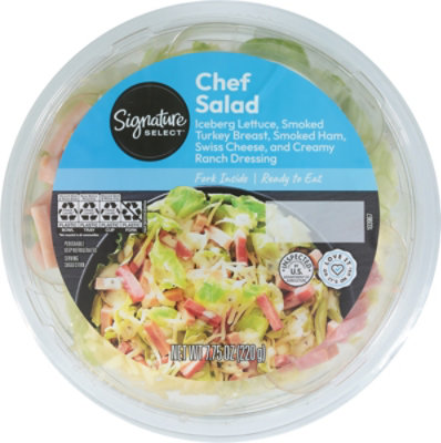 Signature Select/Farms Cafe Bowl Chef Salad - 7.75 Oz - Image 2