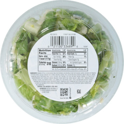 Signature Select/Farms Chicken Caesar Salad Bowl - 6.25 Oz - Image 5