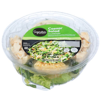 Signature Select/Farms Chicken Caesar Salad Bowl - 6.25 Oz - Safeway