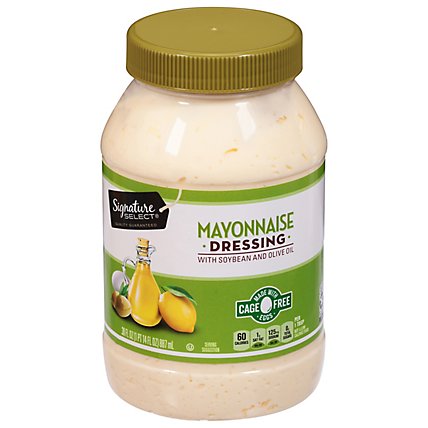 Signature SELECT Dressing Mayonnaise with Extra Virgin Olive Oil - 30 Fl. Oz. - Image 2