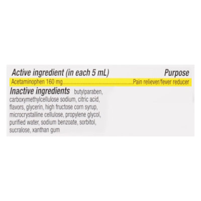 Signature Select/Care Pain Relief Infant Acetaminophen 160mg/5ml Oral Suspnsn Grape - 2 Fl. Oz. - Image 5