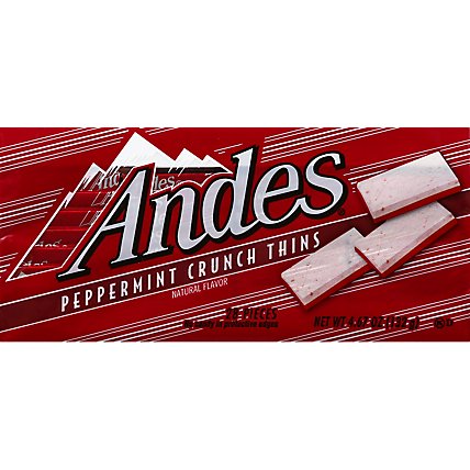 Andes Peppermint Crunch Thins - 4.67 Oz - Image 2