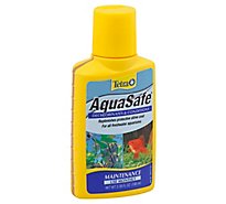 Tetra Water Conditioner AquaSafe For All Freshwater Aquariums Maintenance Bottle - 3.38 Fl. Oz.