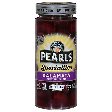 Musco Family Olive Co. Pearls Specialties Olives Greek Pitted Kalamata - 6 Oz - Image 3