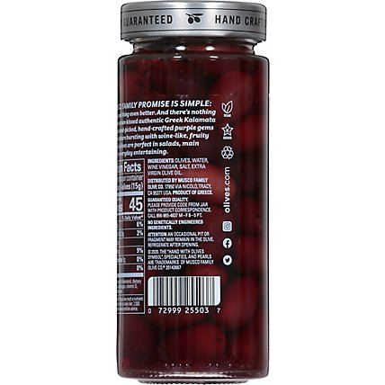 Musco Family Olive Co. Pearls Specialties Olives Greek Pitted Kalamata - 6 Oz - Image 6