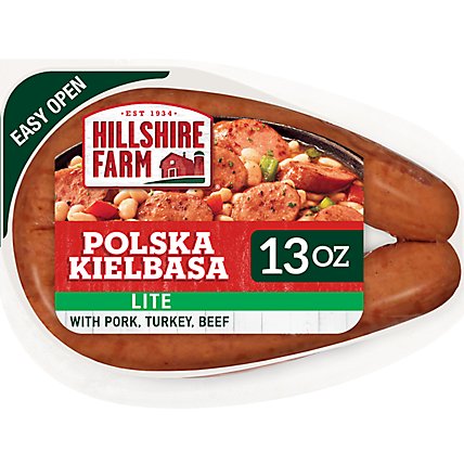 Hillshire Farm Lite Polska Kielbasa Smoked Sausage Rope - 13 Oz - Image 1