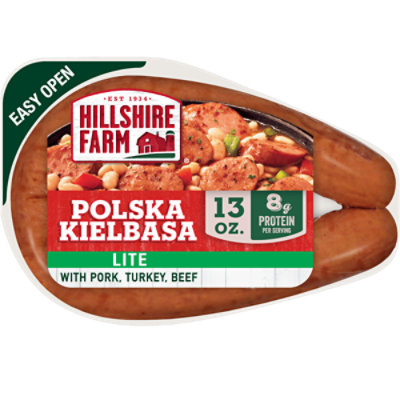 Hillshire Farm Lite Polska Kielbasa Smoked Sausage Rope - 13 Oz