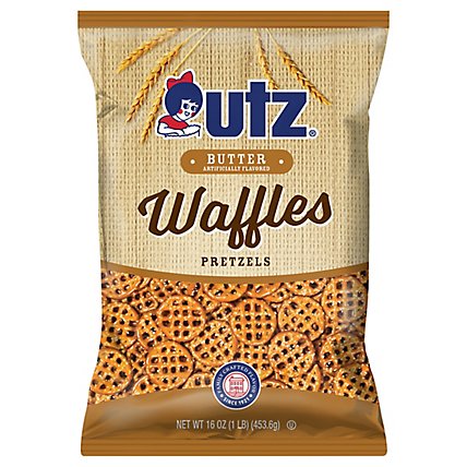 Utz Pretzels Waffles Butter - 16 Oz - Image 3