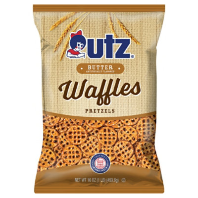 Utz Pretzels Waffles Butter - 16 Oz - Image 3