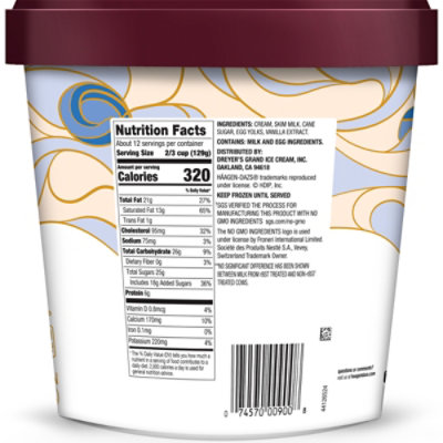 Haagen-Dazs Vanilla Ice Cream - 64 Oz - Image 6