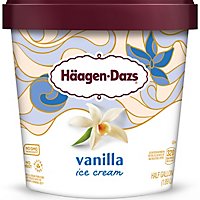 Haagen-Dazs Ice Cream Vanilla - 0.5 Gallon - Image 1