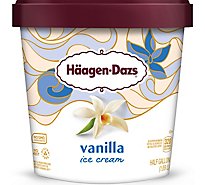 Haagen-Dazs Ice Cream Vanilla - 0.5 Gallon