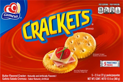 Gamesa Crackers Sabrosas Buttery - 12.6 Oz - Image 1