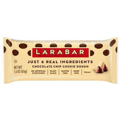 Larabar Food Bar Fruit & Nut Chocolate Chip Cookie Dough - 1.6 Oz - Image 3