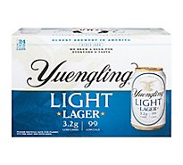 Yuengling Light Lager Beer Cans - 24-12 Fl. Oz.