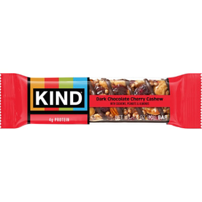 KIND Dark Chocolate Cherry Cashew Gluten Free Snack Bar - 1.4 Oz