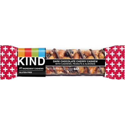 KIND Bar Plus Antioxidants + Dark Chocolate Cherry Cashew - 1.4 Oz - Image 1