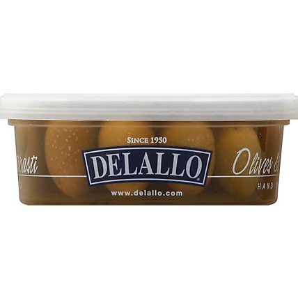 DeLallo Olives Sicilian Green Cracked Cup - 5 Oz - Image 2