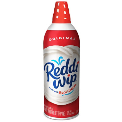 Reddi Wip Original Whipped Topping Made With Real Cream Spray Can - 6.5 Oz - Image 1