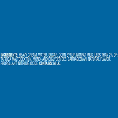 Reddi Wip Extra Creamy Whipped Topping Made With Real Cream Spray Can - 6.5 Oz - Image 5
